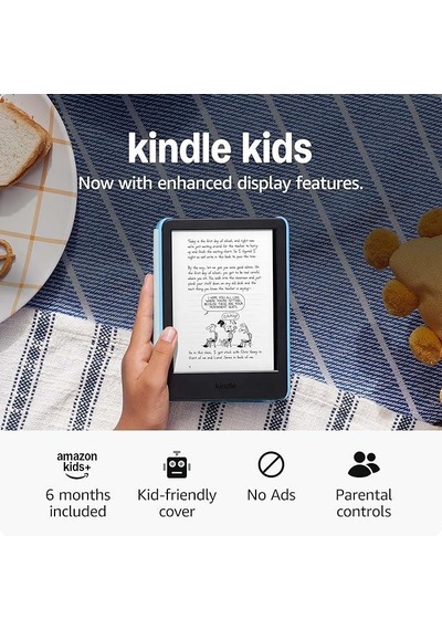 Amazon Kindle Touch Kids 2022 16gb - 6 - Space Whale