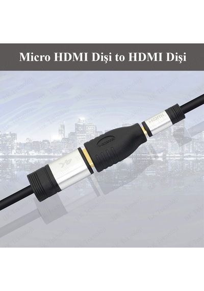Micro HDMI Dişi tov HDMI Dişi Adaptör