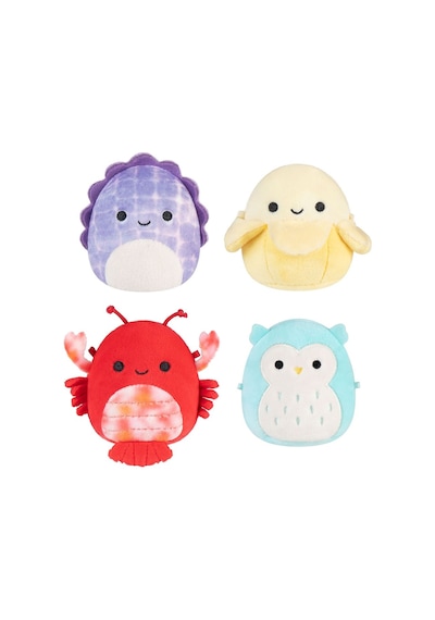 Squishmallows Micromallows 4 Özel Figür Ve Mega Sergi Seti Mm0043 Çok Renkli
