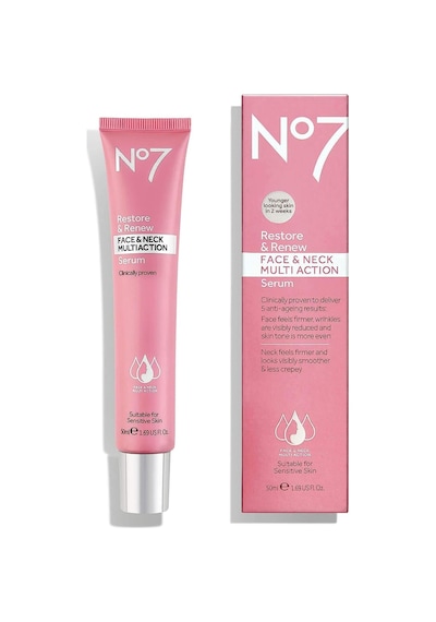 No7 Laboratories Restore & Renew Multi Action Yüz ve Boyun Serumu 30 ML