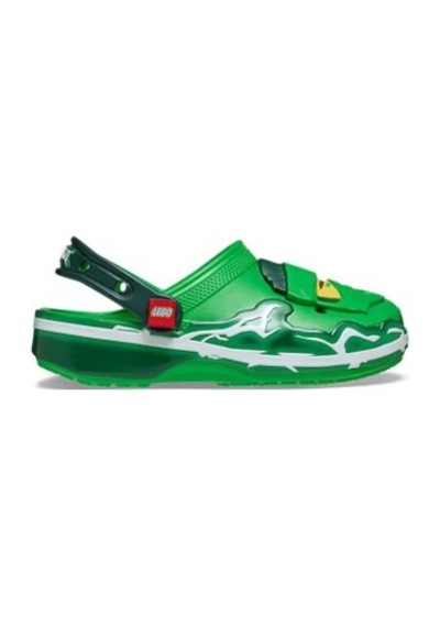 Crocs Lego Ninjago Classic Clog Fosforlu Çocuk Terlik 213552-90h Multi Beyaz