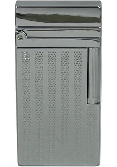 Dupont Tarz Yandan Çarklı Metal Çakmak Gümüş