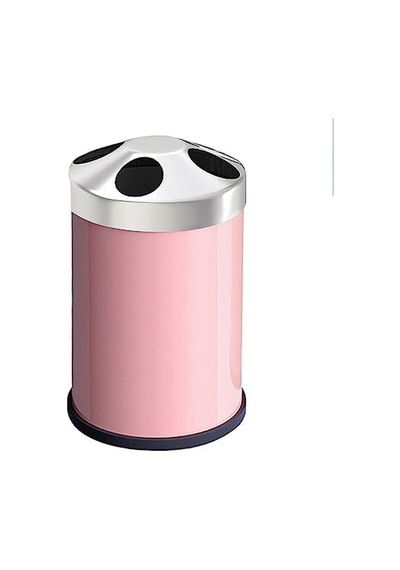 Set Üstü Diş Fırçalık Banyo Metal Diş Fırçası Kabı Kutusu Pembe Çok Renkli