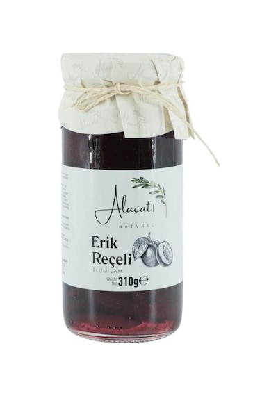 Alaçatı Naturel Erik Reçeli Doğal Meyveli Katkısız Reçel 310 G