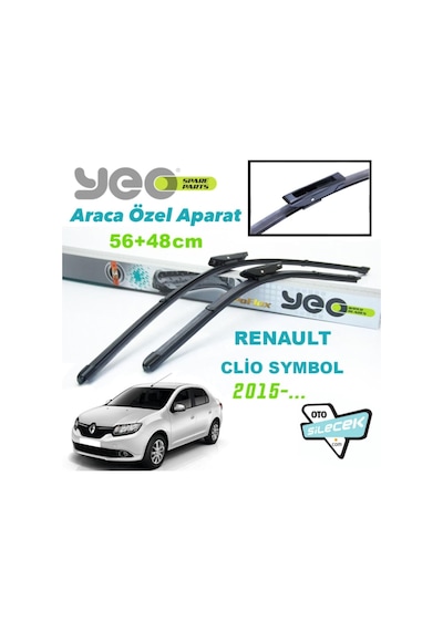 Yeo Renault Clio Symbol İle Uyumlu Silecek Takımı 2015-...