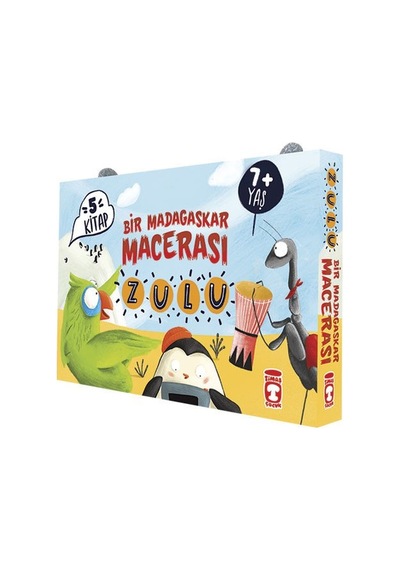 Zulu Bir Madagaskar Macerası Set (5 Kitap)