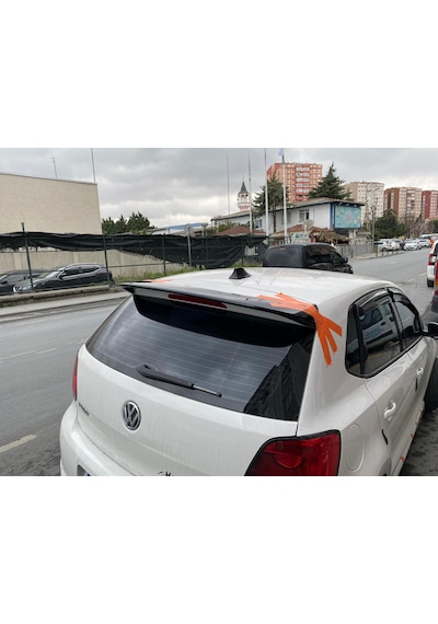 Vw Polo 6R Piano Black Spoiler 2010-2017 Spoyler Fiber
