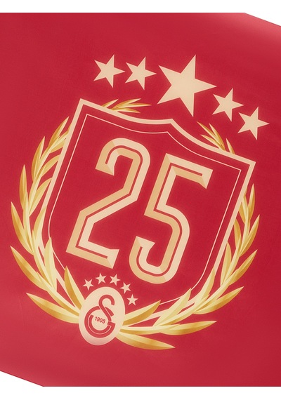 Gsstore Galatasaray 25 Şampiyonluk Elde Sallama Yatay Bayrak 50x75cm U251355