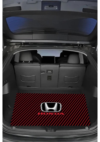 Dijital Baskı Dekoratif Honda Desen Araba Bagaj Matı Yıkanabilir Bagaj Havuzu