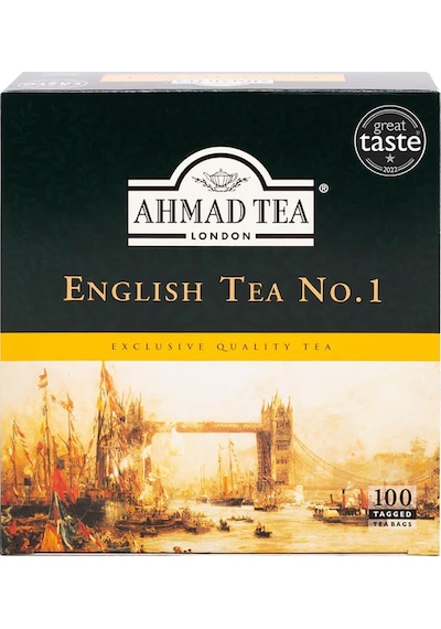 Ahmad Tea English Tea No.1 Bardak Poşet Çay 100'lü