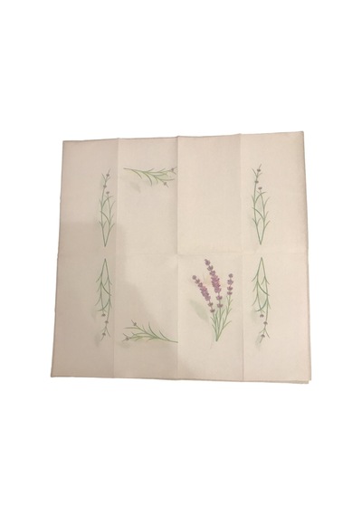 Servis Peçete - Katlanmış Lüks Peçete 38 38 Garson Katlama Fiori