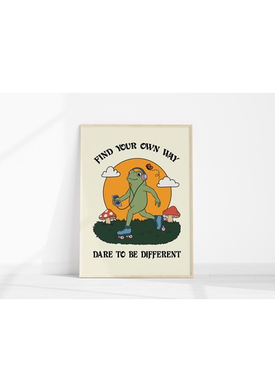 Kendi Yolunu Bul Kurbağa Duvar Sanatı Baskısı Sevimli Motivasyonel Alıntı Posteri Retro Patenli Hayvan Dekorasyonu Genç Odası Yurt Odası İçin Dijital İndirme Kendi Yolunu Bul Kurbağa Duvar Sanatı Baskısı Sevimli Motivasyonel Alıntı Posteri Retro Patenli Hayvan Dekorasyonu Genç Odası Yurt Odası İçin Dijital İndirme