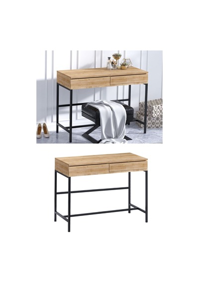 Decormet Linda Makyaj Masası Safir Meşe Safir Meşe