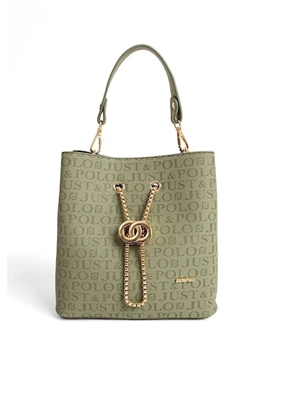 Kadın Günlük Kullanıma Uygun Ayarlanabilir Askılı Şık El & Omuz Çantası Shoulder Bag Yeşil