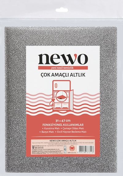 Newo Çok Amaçlı Altlık 4 Adet Renkli