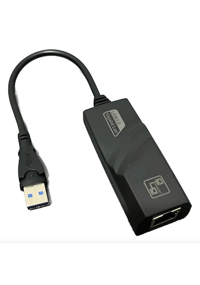 Usb 3.0 To Ethernet Dönüştürücü Adaptör 10/100/1000 Mbps Hızlı Ve Kablolu İnternet