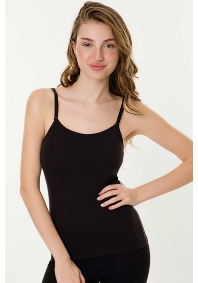 Parlingerie Kadın Modal Atlet Siyah