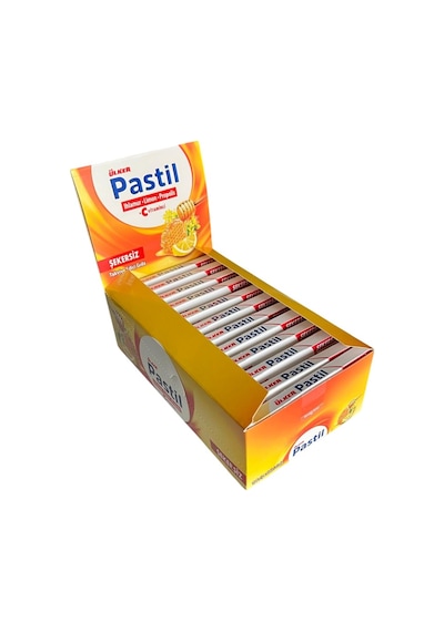 Ülker Pastil Ihlamur Limon Propolis Aromalı 22,4 Gr 12 Adet