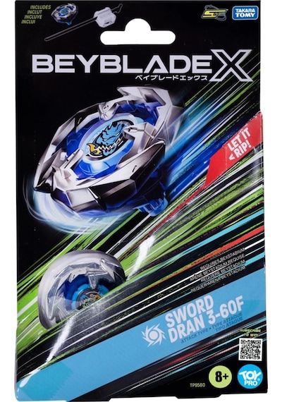 Beyblade 1'li Set Sword Dran 3-60f Mavi
