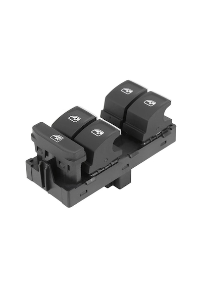 Seat Leon 2013-2020 Uyumlu Ön Sol Kapı Dörtlü Cam Açma Düğmesi Krom Detaylı 5g0959857c