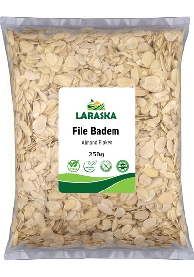 File Badem 250g Almond Flakes Taze Yeni Mahsül 250 G