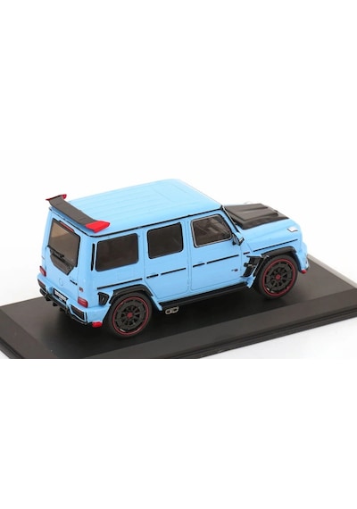 1:43 Ölçek Solido 2021 Mercedes Benz Brabus 900 - G63 Diecast Metal Minyatür Model Araba 10cm