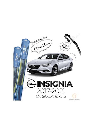 Opel İnsignia Ön Silecek Takımı (2017-2019) RBW Hibrit