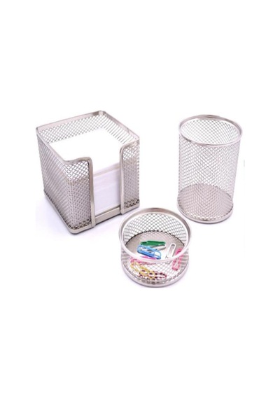 Lotte Metal Perfore 3 Lü Set Siyah Siyah