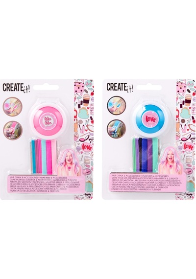 Create It Saç Tasarım Seti - Pembe
