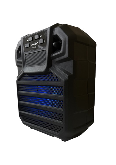 Gts-1397 Bluetooth Hoparlör Taşınabilir Kablosuz Led Işıklı Fm Radyo Usb Micro Sd Destekli
