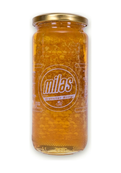 Milas Üreticiler Birliği Petekli Çiçek Balı 650 G