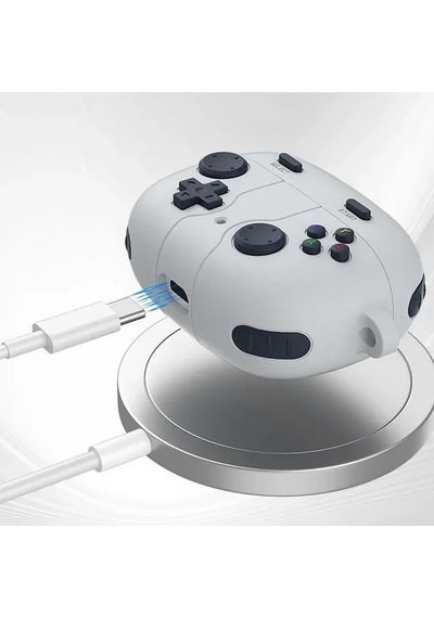 Apple Airpods 4 İle Uyumlu 4.nesil Kılıf Kılıf Retro Görünümlü Kancalı Nint-endo Yumuşak Soft Dokunuş Airpods 4. Nesil Kulaklık Kılıf Haki, Airpods 4. Nesil