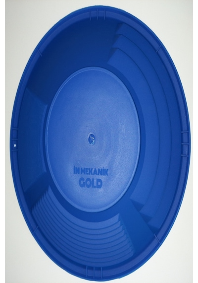 İn Mekanik Gold Pan Altın Tavası Altın Yakalama Eleği Mavi Renk N11.260