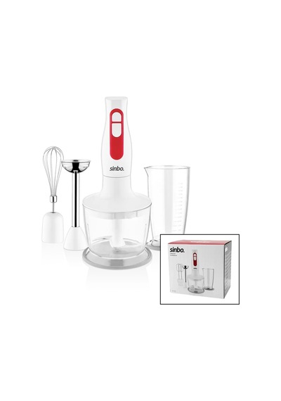 El Blender Seti Doğrayıcı, Mixer, Blender - 2 Kademe, 600ml Hazne, 700ml Ölçü Kabı