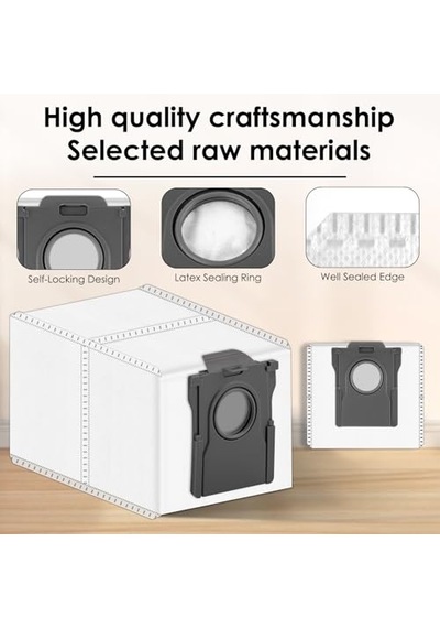 6 Adet X40 Ultra Yedek Elektrikli Süpürge Torbası Dreame X40/ X40 Pro/ X40 Ultra/ X50 Ultra/mova E30 Ultra/ X30 Pro Ultra/ X30 Pro Plus/ L10s Pro Ultra/ L10s Ultra Gen 2/ X50 Ultra Complete/ L40 6 Adet X40 Ultra Yedek Elektrikli Süpürge Torbası Dreame X40/ X40 Pro/ X40 Ultra/ X50 Ultra/mova E30 Ultra/ X30 Pro Ultra/ X30 Pro Plus/ L10s Pro Ultra/ L10s Ultra Gen 2/ X50 Ultra Complete/ L40