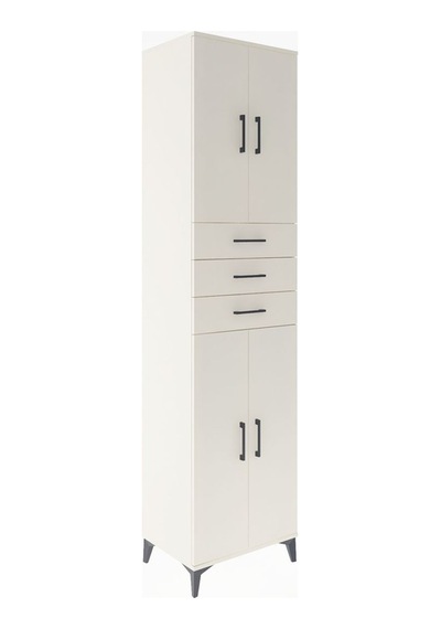 Hyperion Dolap 5 Raflı 3 Çekmeceli 4 Kapaklı 60x44x243 Aytaşı... Aytaşı