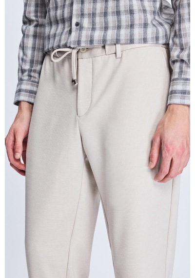 Hatemoğlu Taş Dinamik Fit Desenli Yandan Cepli Casual Jogger Pantolon 29243010034a 00051 1964064 Taş