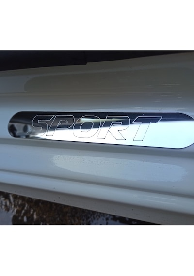 Fiat / Tofaş Uyumlu Serçe Sport Yazılı Pleksi Kapı Eşiği N11.7216