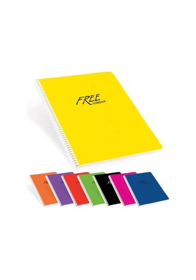 Keskin A4 120 Yp.çizgili Pp Kapak Free Defter