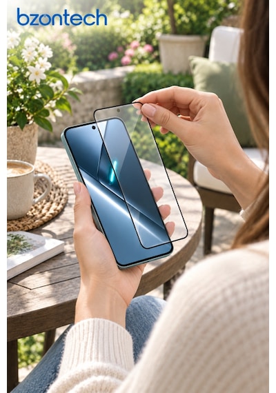 Poco X8 Pro Uyumlu Anti Statik Ekran Koruyucu Toz Tutmayan Kırılmaz Cam