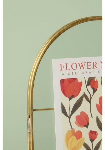 Decosa Tulip Gold Cam Dekoratif Çerçeve