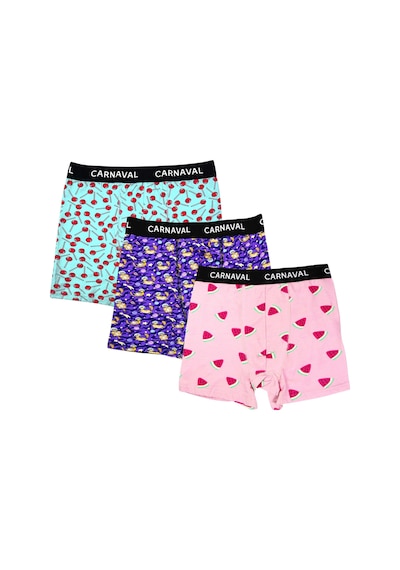 Carnaval Socks Carnaval Sweet & Space Erkek Boxer 3 Lü Set Çoklu