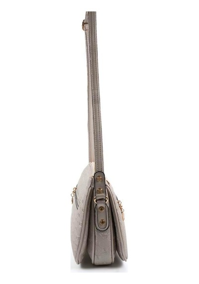 Silver Polo Sp818 Kadın Çapraz Çanta Logolu Bej-s.bej