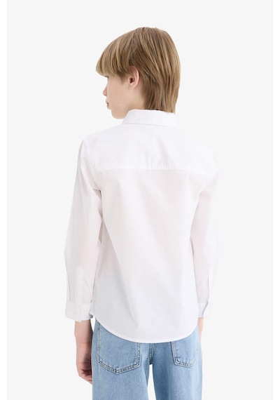Defacto Erkek Çocuk Okula Dönüş Regular Fit Polo Yaka Poplin Uzun Kollu Gömlek T8853a625auwt83 Beyaz Defacto Erkek Çocuk Okula Dönüş Regular Fit Polo Yaka Poplin Uzun Kollu Gömlek T8853a625auwt83 Beyaz