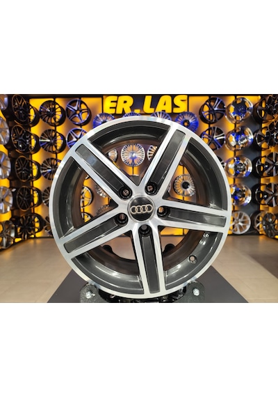 4 Adet Audi  7 16 5 112 Et40 57.1 Gun Mack Jant Revize Edilmiş Takım