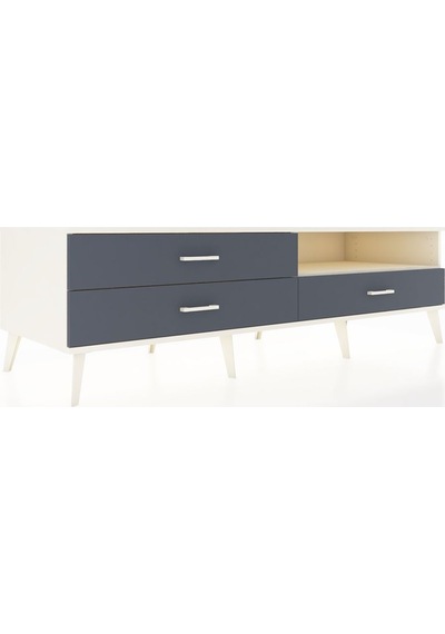 Kronos Tv Ünitesi Tek Raflı 3 Çekmeceli 176x59x51 Aytaşı-aytaşı/antrasit Aytası/antrasıt Kronos Tv Ünitesi Tek Raflı 3 Çekmeceli 176x59x51 Aytaşı-aytaşı/antrasit Aytası/antrasıt