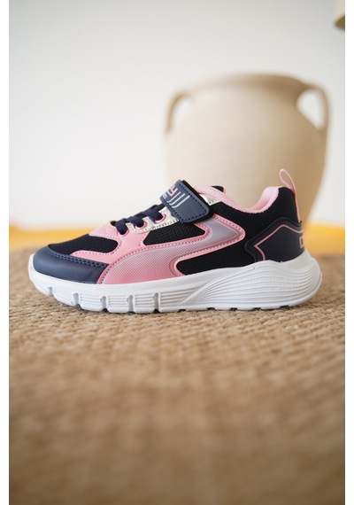 Daxtors D0132 Cırtlı Çocuk Unisex Sneaker Spor Ayakkabı Lacivert