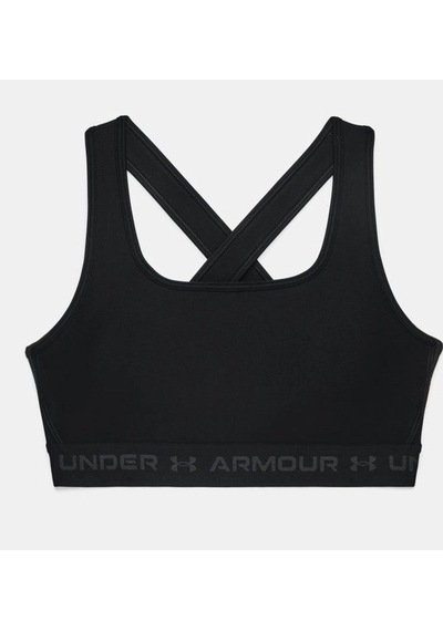 Under Armour Ua Crossback Mid Kadın Spor Sütyeni 1361034-001 Siyah