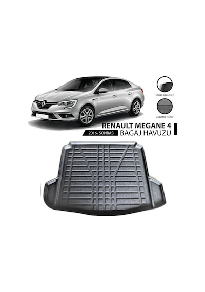 2021 Renault Megane 4 Sedan Bagaj Havuzu Tam Uyumlu L