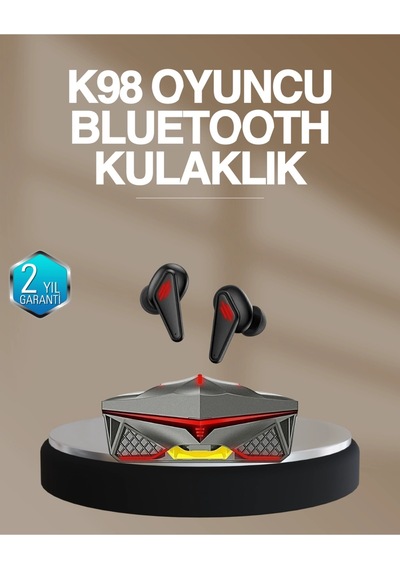 Kablosuz Bluetooth 5.0 Metal Kasa Gaming Kulaklık
